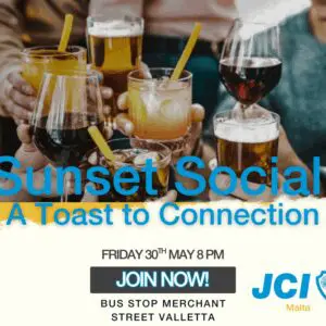 Sunset Social: A Toast to Connection